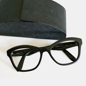 Prada glasses with case